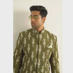 Elegant Embellished Prince Coat with Kurta Pajama Set