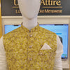 Customized groom mehndi waistcoat | Waistcoat With Kurta Pajama