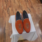 Customized fabric shoes with embellishment | Fabric Shoes for Men