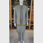 Luxury Ice Blue Embroidered and Embellishment Prince Coat & Kurta Pajama