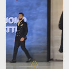 Bespoke Italian Wool Midnight Blue Double Breasted Suit