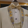 Off White Tuxedo Suit for Party and Wedding | Groom Tuxedo Suit for Men