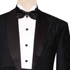 Mens Designer Black Wedding Tuxedo Suit for Groom - Black Tuxedo Online in USA