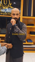 Men's Premium Black Formal Waistcoat