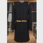 Black Wedding Sherwani for Groom | Luxury Designer Sherwani
