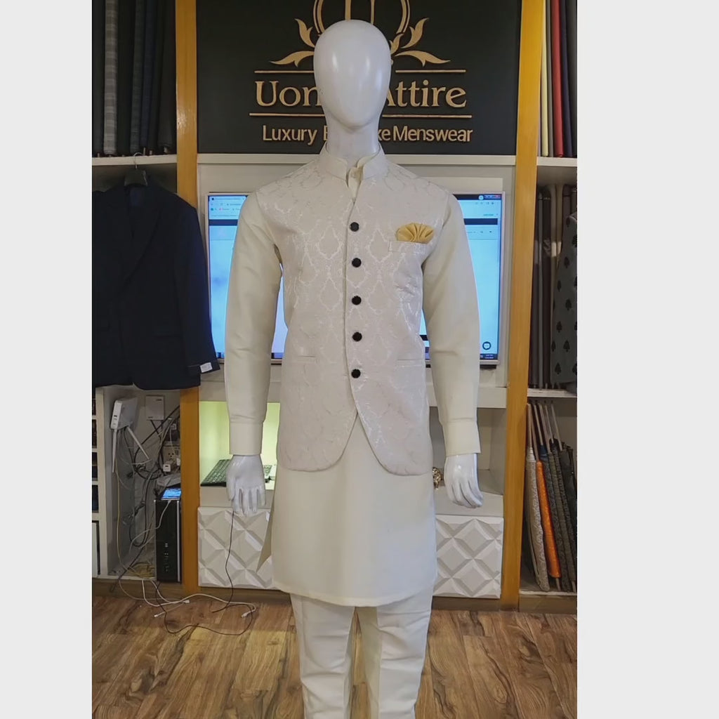 Pure Karandi Elegance Waistcoat