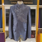 Customized grey prince coat for elegent look | Gray Prince Coat for Groom Video