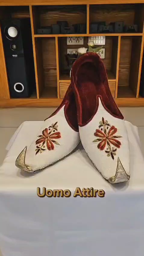 Scarpe firmate personalizzate per Sherwani Khussa 