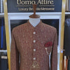 Pure soft karandi textured maroon prince coat design | Prince Coat for Groom