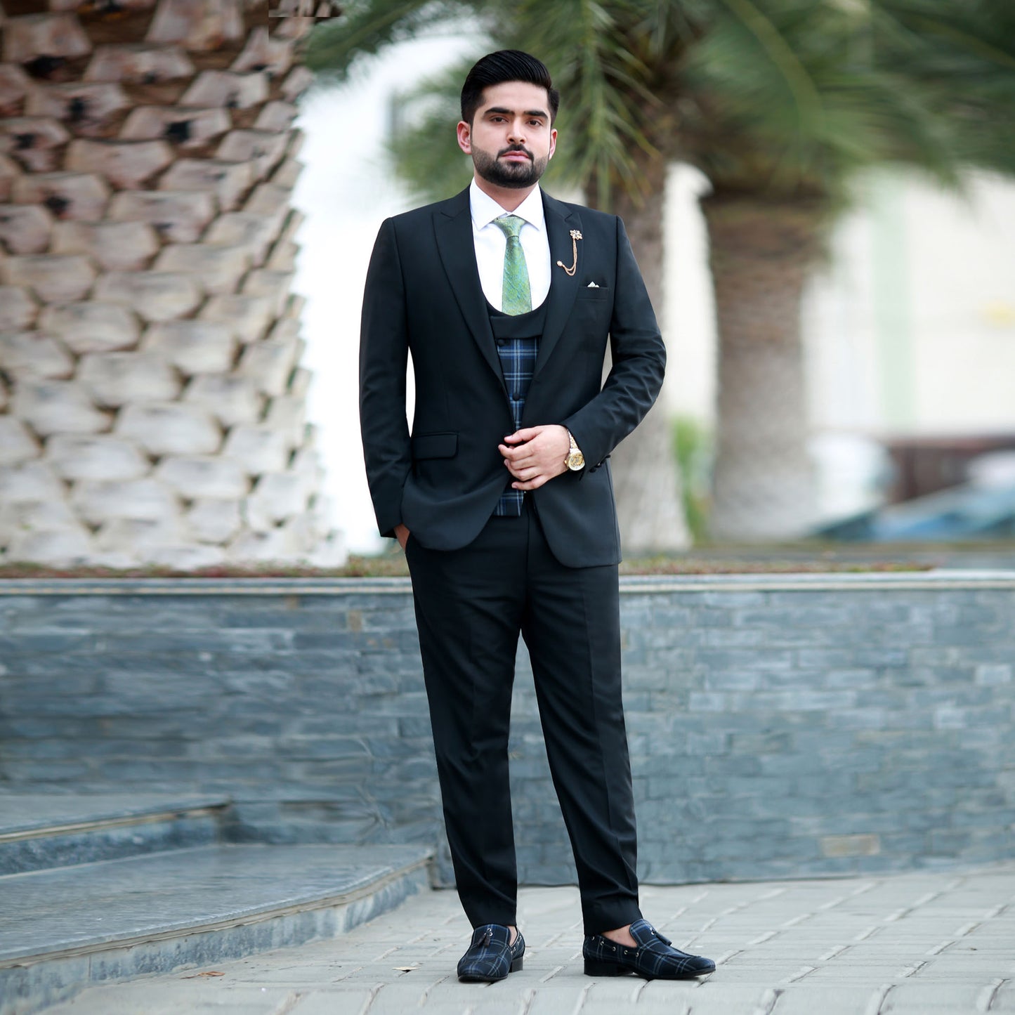 Black Suits For Men Bespoke Wedding and Formal Wear Black Suits Uomo Attire