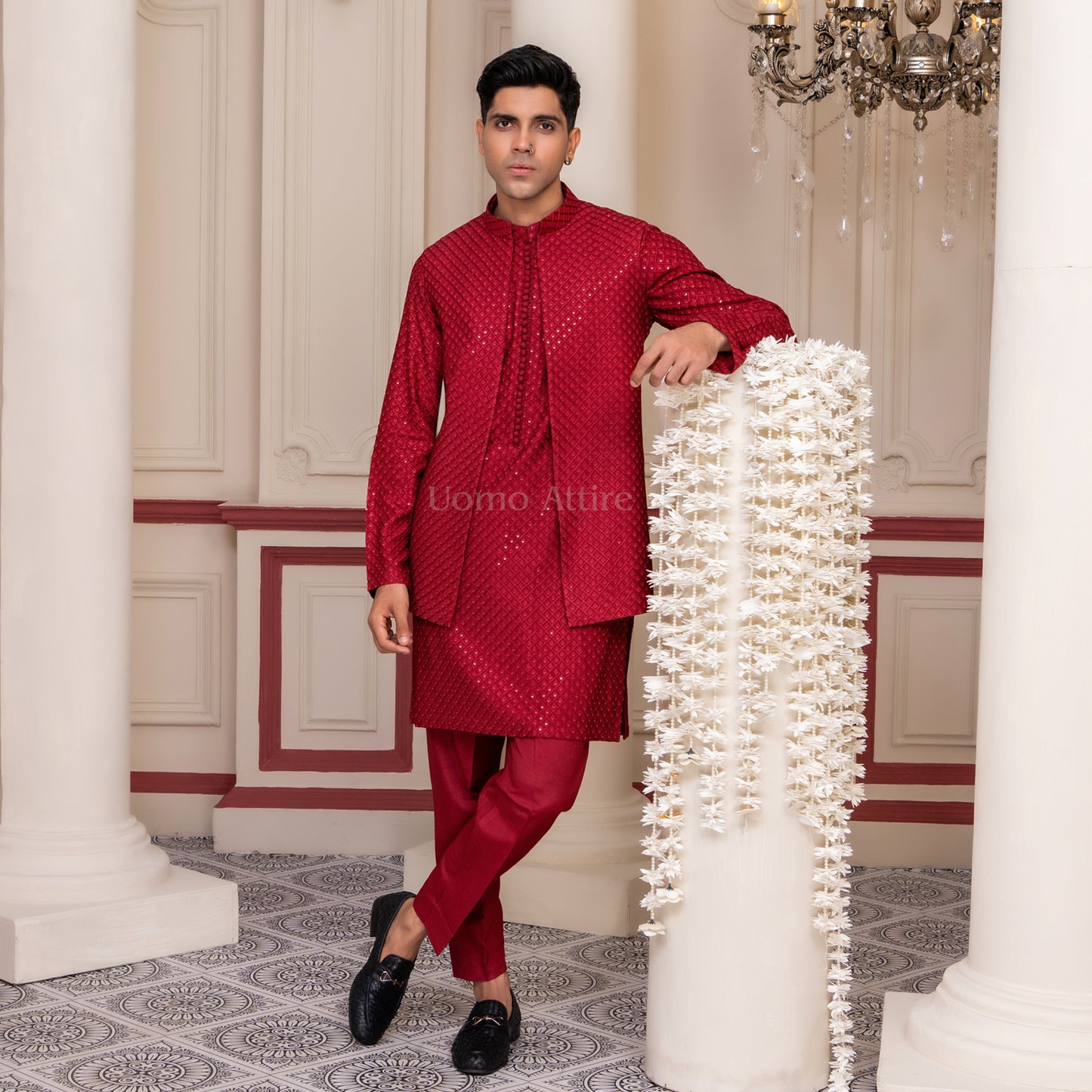 
                  
                    waistcoat with kurta pajama for groom
                  
                