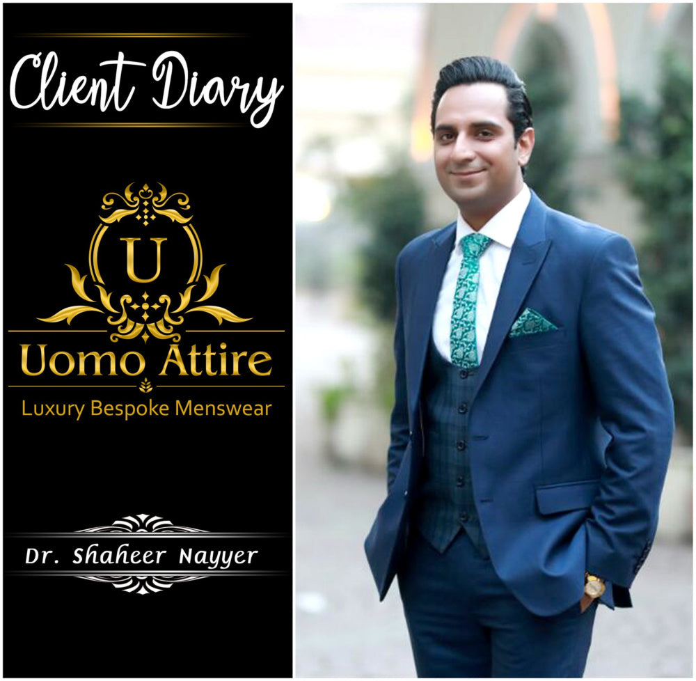 Il dottor Shaheer Nayyer sembrava così elegante 