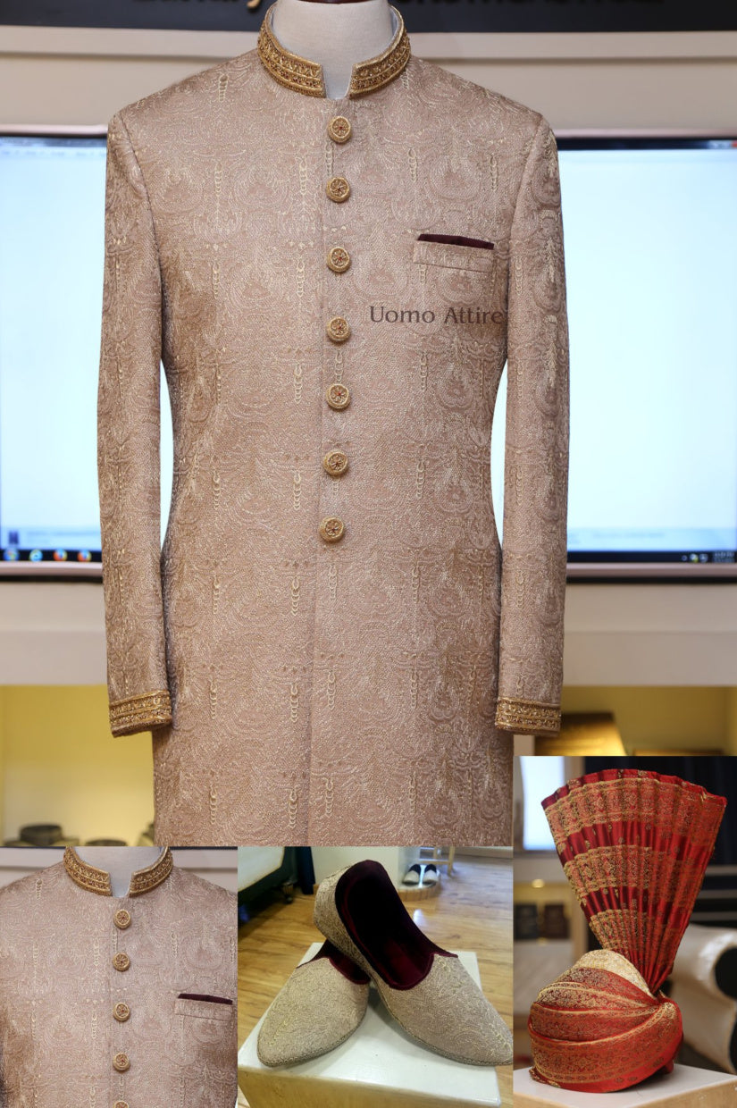 Pacchetto sherwani matrimonio perfetto per il grande giorno 