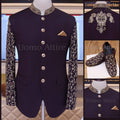 Cappotto principe tropicale impreziosito a mano 