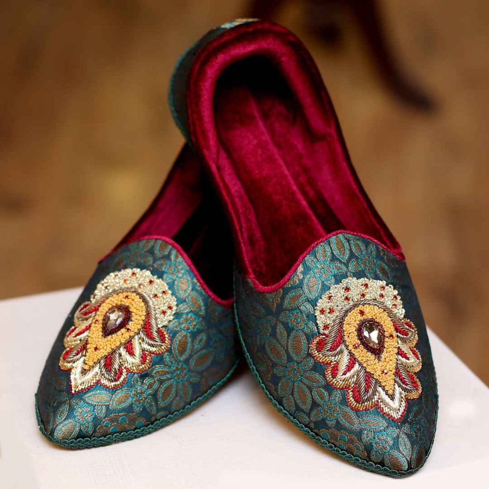 Round Toe Fabric Shoes For For Waistcoat