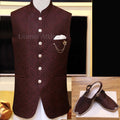 Gilet jamawar mehndi auto-motif 