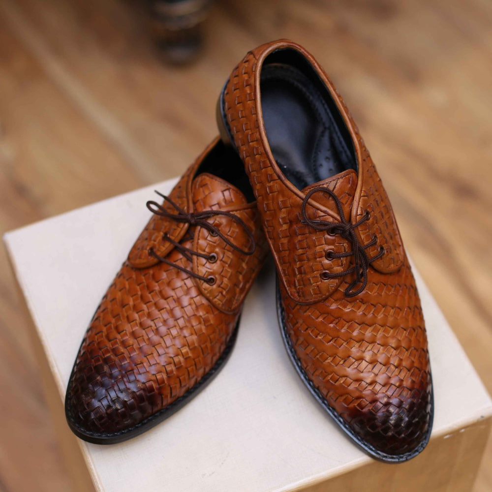 Eleganti scarpe formali in pelle per uomo 