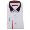 chemise en coton texturé 