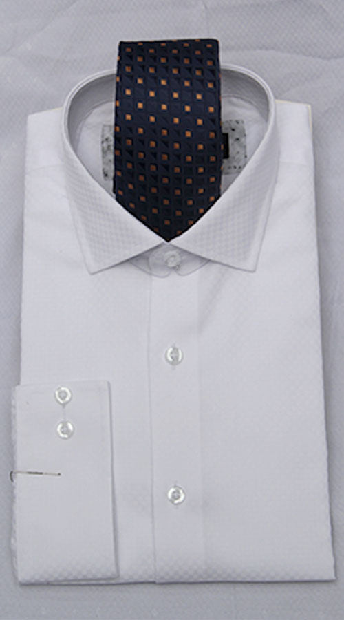 Chemise et cravate habillées pour hommes