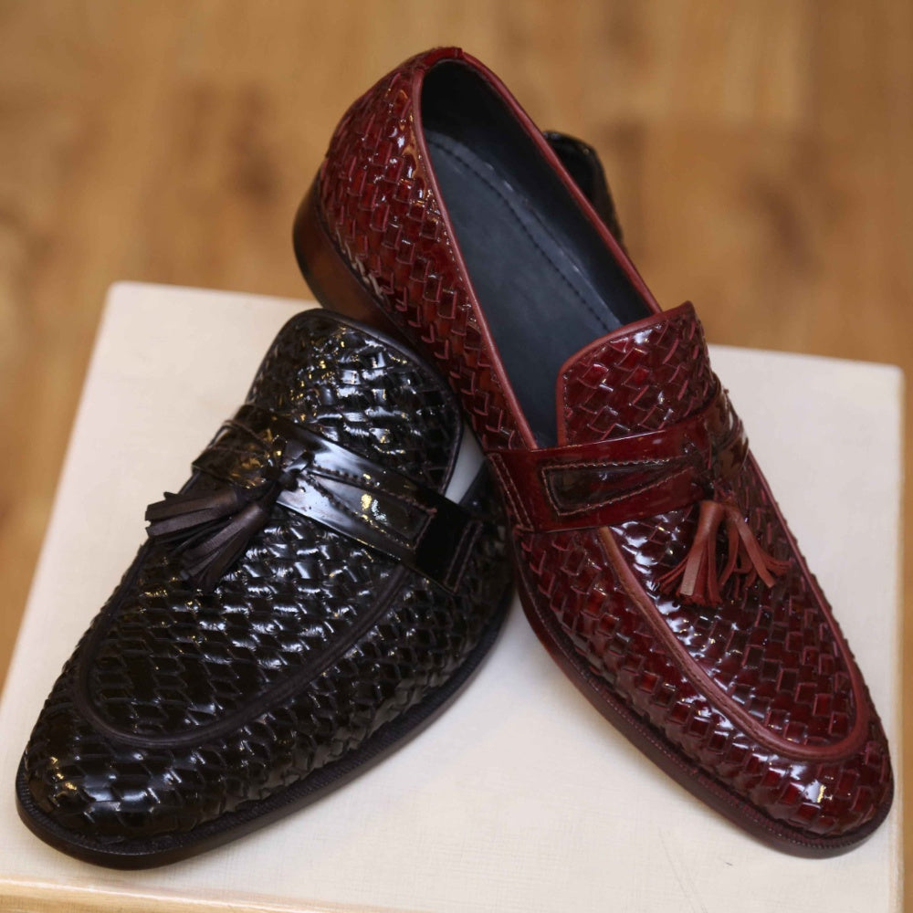 Scarpe formali a contrasto per uomo 