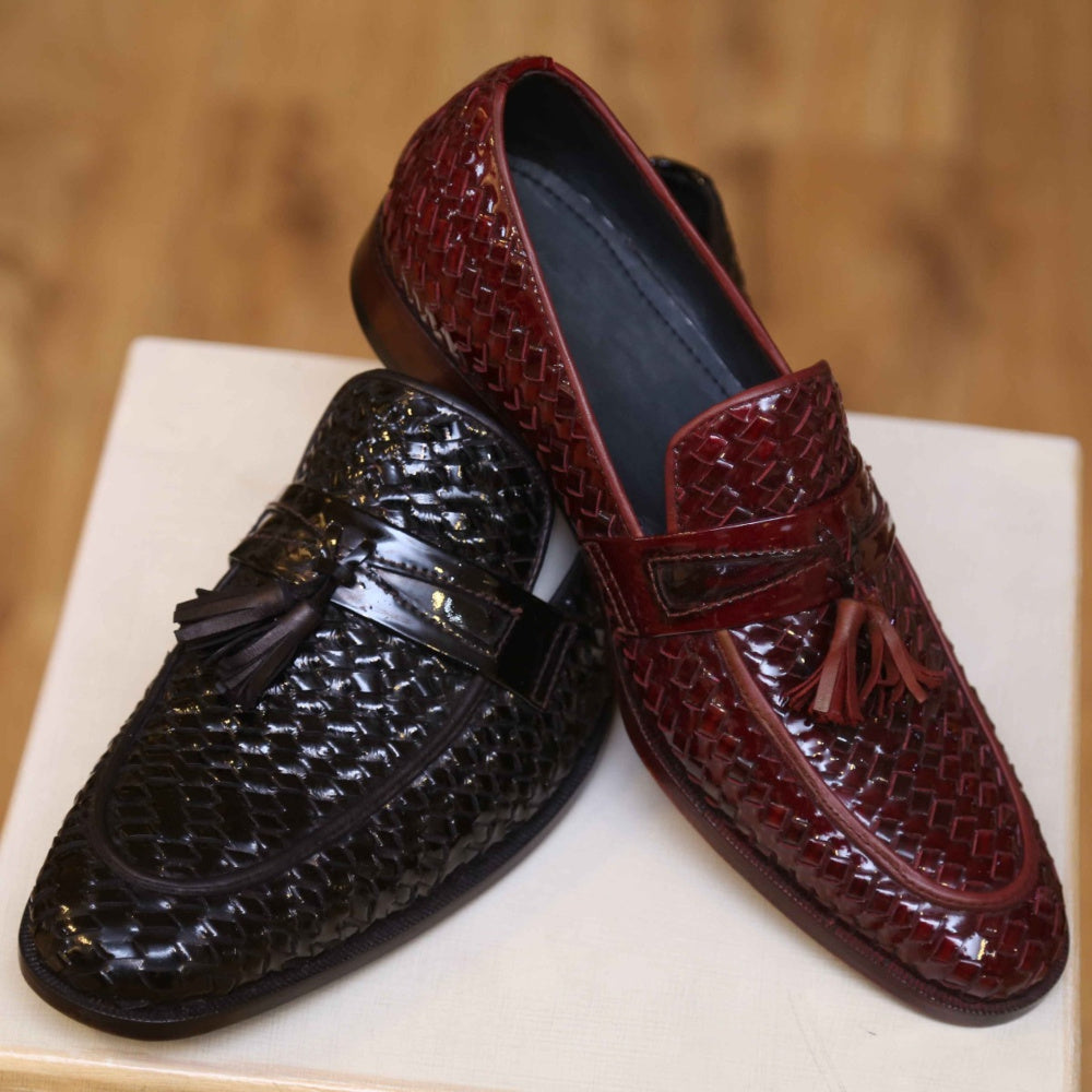 Chaussures formelles contrastées pour hommes 