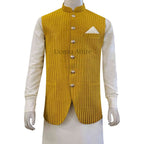 Customized high quality fabric waistcoat | Mehndi Waistcoat with Kurta Pajama
