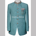 Embellished Pure Karandi Custom Prince Coat | Prince Coat for Groom