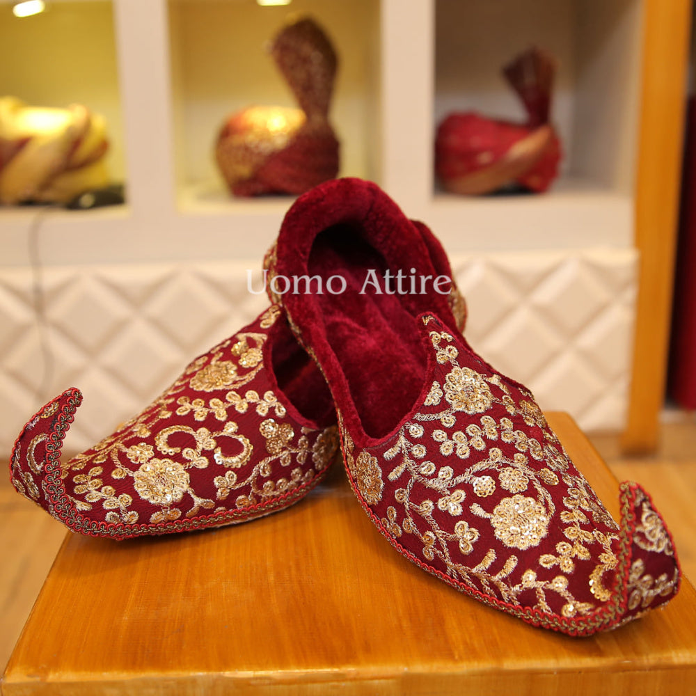 Double sole soft embroidered Khussa