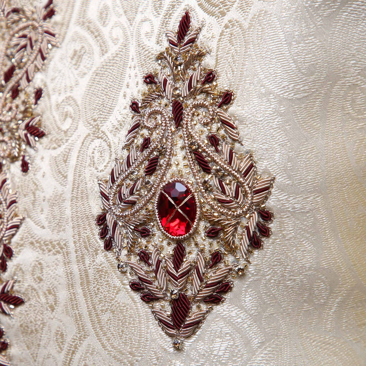 Customized designer Waistcoat for groom, waistcoat for groom with micro embellished motif