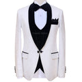 Italian slim fit mens tuxedo 3 piece suit