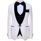 Italian slim fit mens tuxedo 3 piece suit