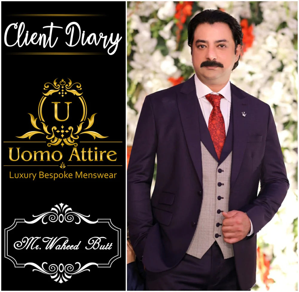 HOT Three Piece Suit Wine Colour Prince Suit Plum Three Piece