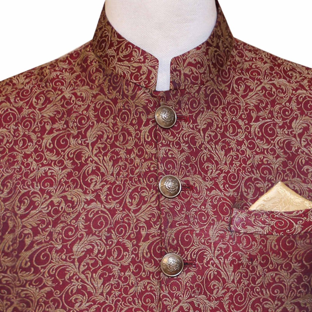 Pure Embossed Karandi Waistcoat