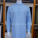 Sky blue shalwar kameez | Shalwar Kameez for Men, Shalwar kameez for men, blue shalwar kameez for men