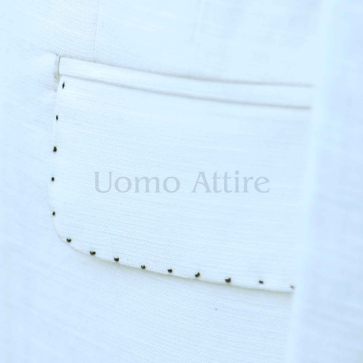 Custom Made Linen fabric double breasted 2 piece, white double breasted suit, double breasted 2 piece suit