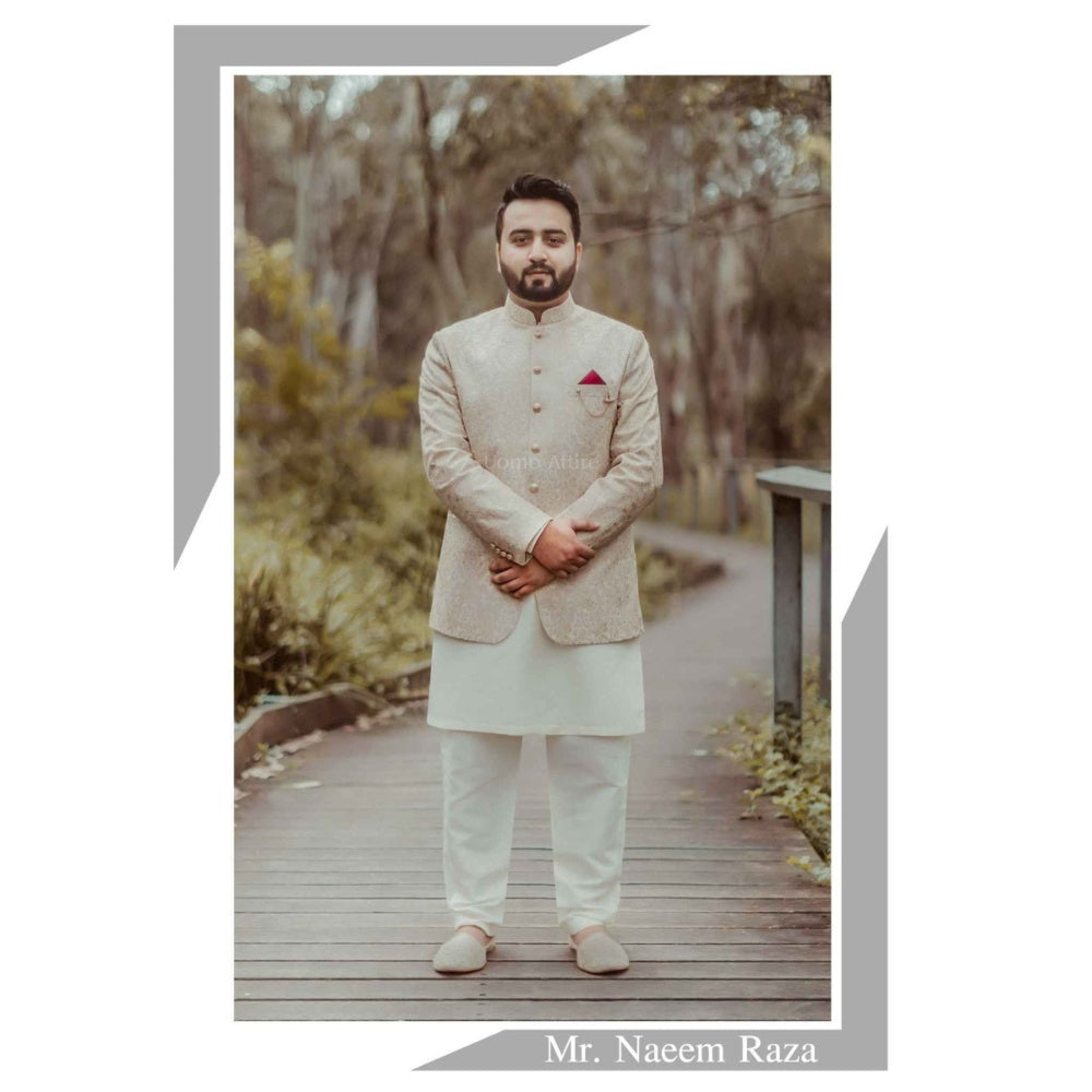 Our respectable client, Mr. Naeem Raza from Australia looking elegant