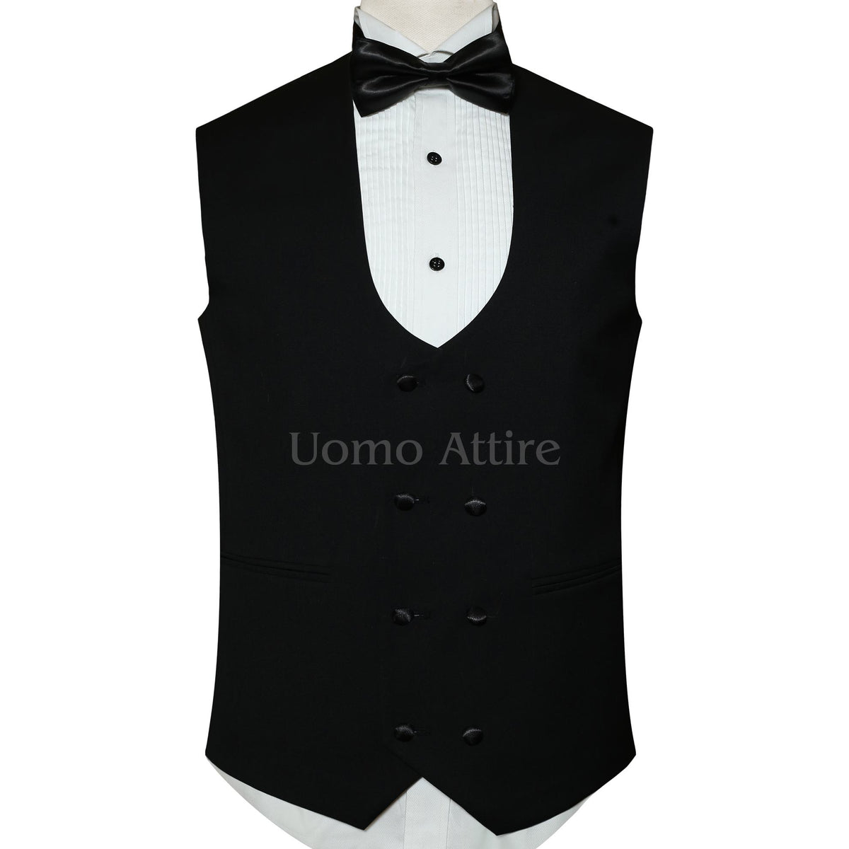 Handmade white and black contrast tuxedo 3 piece suit, white tuxedo suit, black tuxedo suit, tuxedo suit